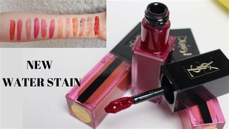 ysl a levres water stain 香港|YSL Water Stain Vernis A Levres Review & Swatches .